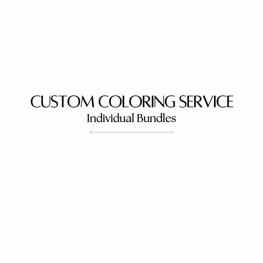 Custom Color Service- Individual Bundles