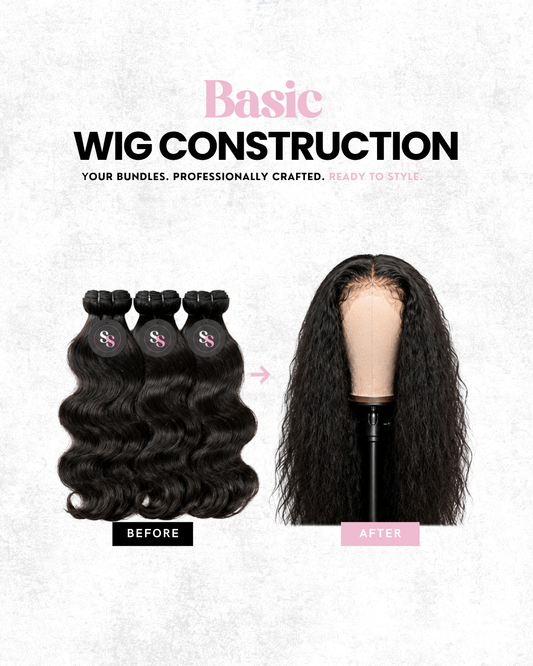 Supply Your Own Hair- Basic Wig Construction Service