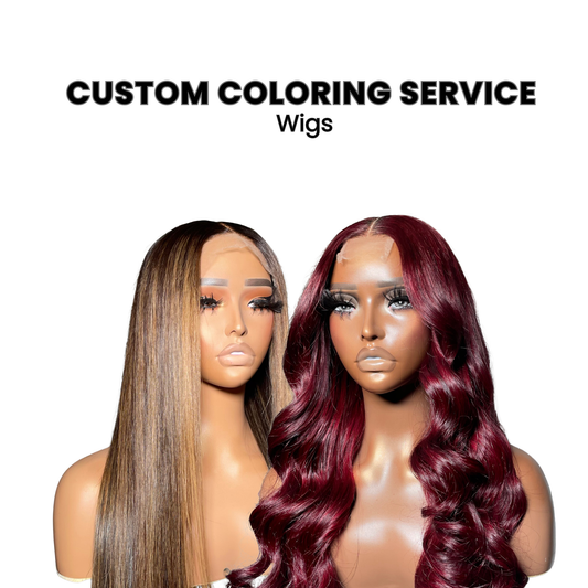 Custom Color Service- Wigs